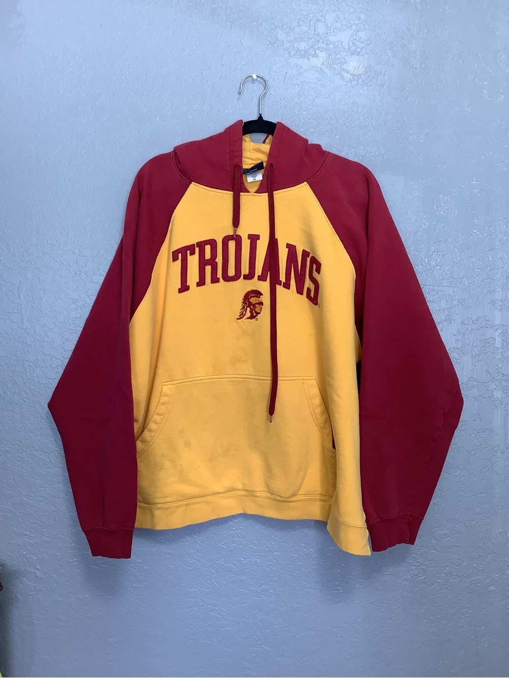 Old Varsity Brand USC Trojans Hoodie Men’s XXL